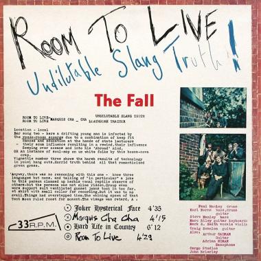 The Fall -  Room to Live (Undilutable Slang Truth!)